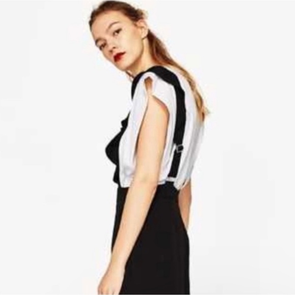 Zara black jumpsuit - Picture 6 of 7